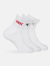 Load image into Gallery viewer, Active Men Set of 3 White Ankle-Length Socks