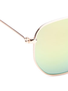 Unisex Mirrored Oval Sunglasses MFB-PN-PS-T9336
